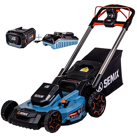 LPSX6-H-EU AKÜLÜ ÇİM BİÇME MAKİNESİ 8.0Ah