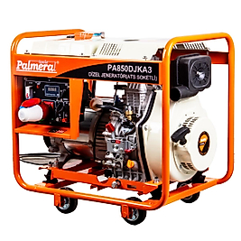 PA850DJK5A3 EUR5 JENERATÖR 6,9 kVA DİZEL MARŞLI ATS UYUMLU TRİFAZE